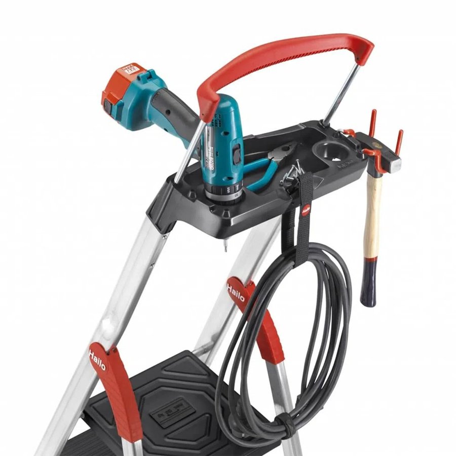 Hailo L100 TopLine 8-stufig 8 Stufen, Stufenstehleiter