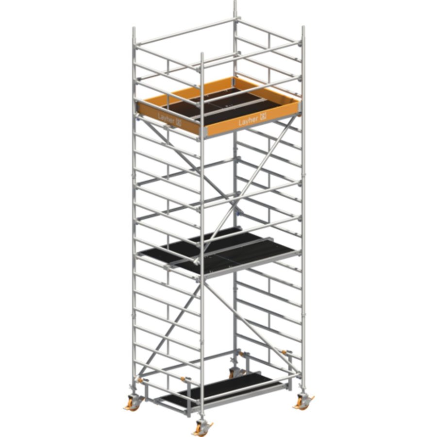 Layher UNI Kompakt Fahrgerüst P2 Gerüsthöhe 5,43 m