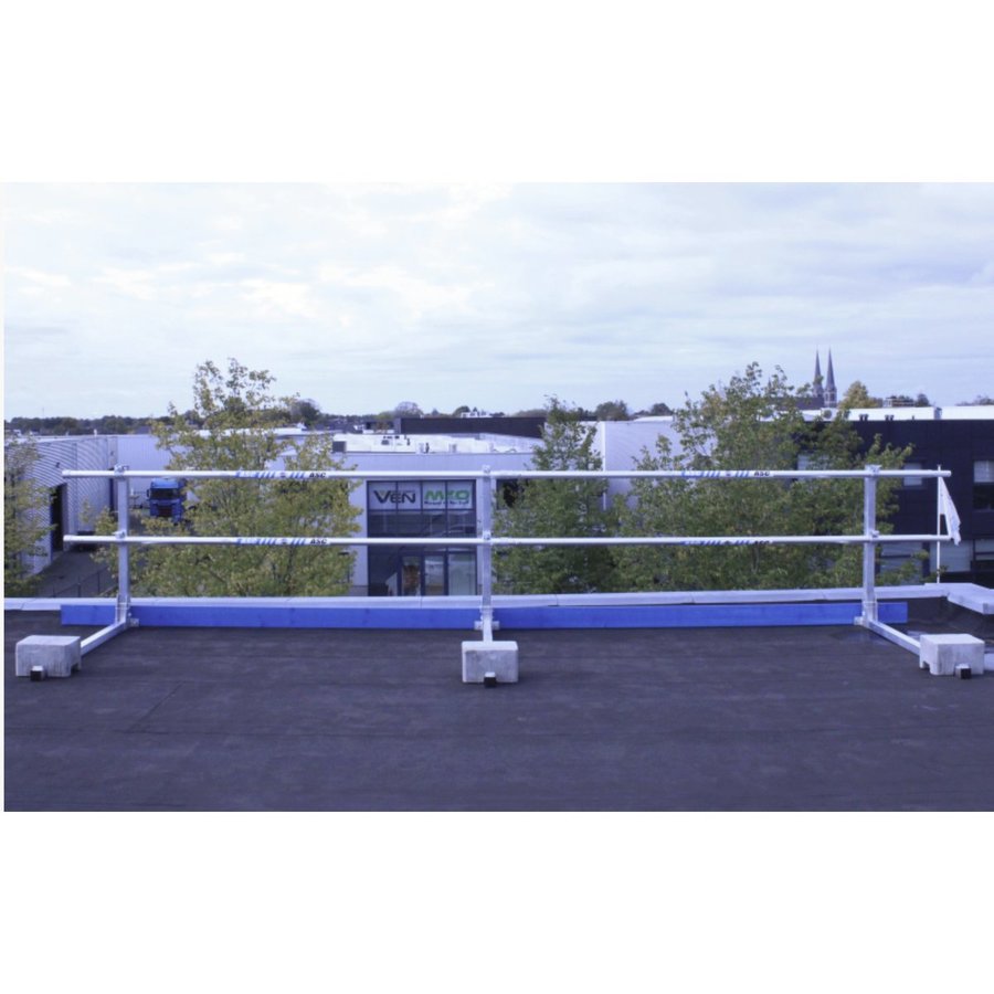 ASC Group Flachdach - Absturzsicherung - DKO klappbar Komplettset 6m