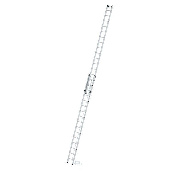 Günzburger Steigtechnik Sprossen-Seilzugleiter 2-teilig ohne Traverse 2x16 Sprossen