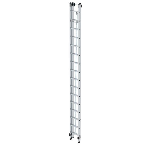 Günzburger Steigtechnik Sprossen-Seilzugleiter 2-teilig ohne Traverse 2x16 Sprossen