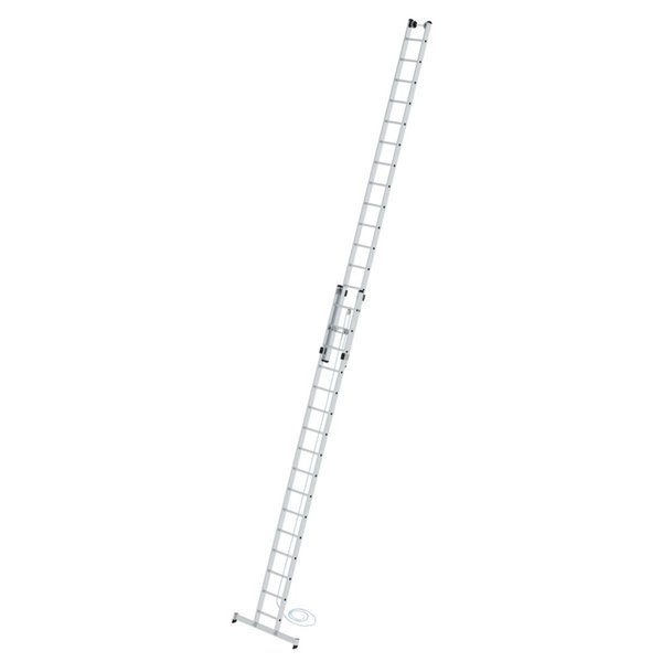 Günzburger Steigtechnik Sprossen-Seilzugleiter 2-teilig mit nivello®-Traverse 2x16 Sprossen