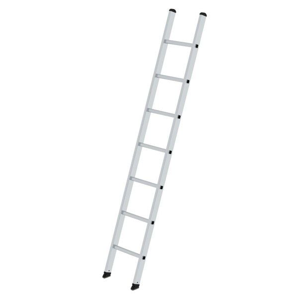 Günzburger Steigtechnik Sprossen-Anlegeleiter 350mm breit ohne Traverse 7 Sprossen