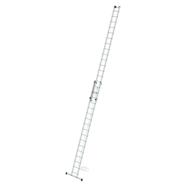 Günzburger Steigtechnik Sprossen-Seilzugleiter mit Standard-Traverse 2x17 Sprossen