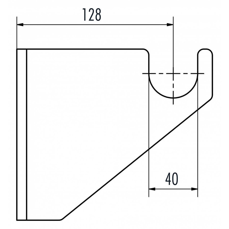 Hailo Professional Einhängehaken universal