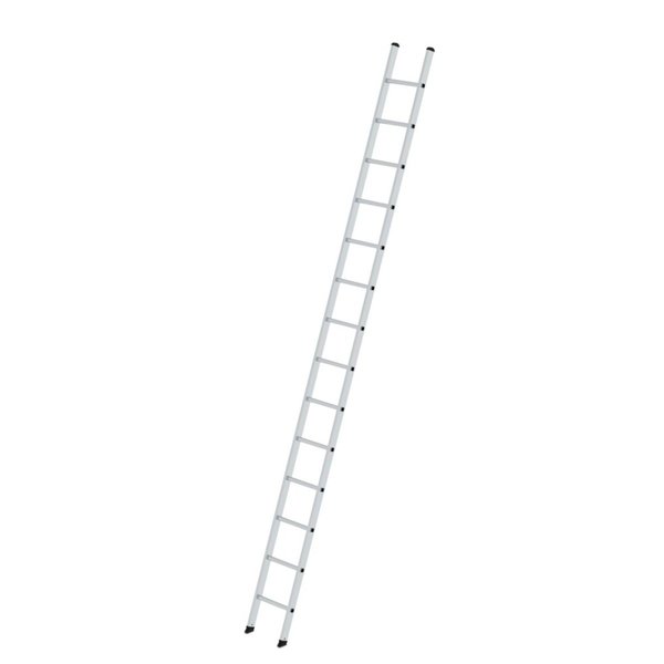 Günzburger Steigtechnik Sprossen-Anlegeleiter 350mm breit ohne Traverse 14 Sprossen