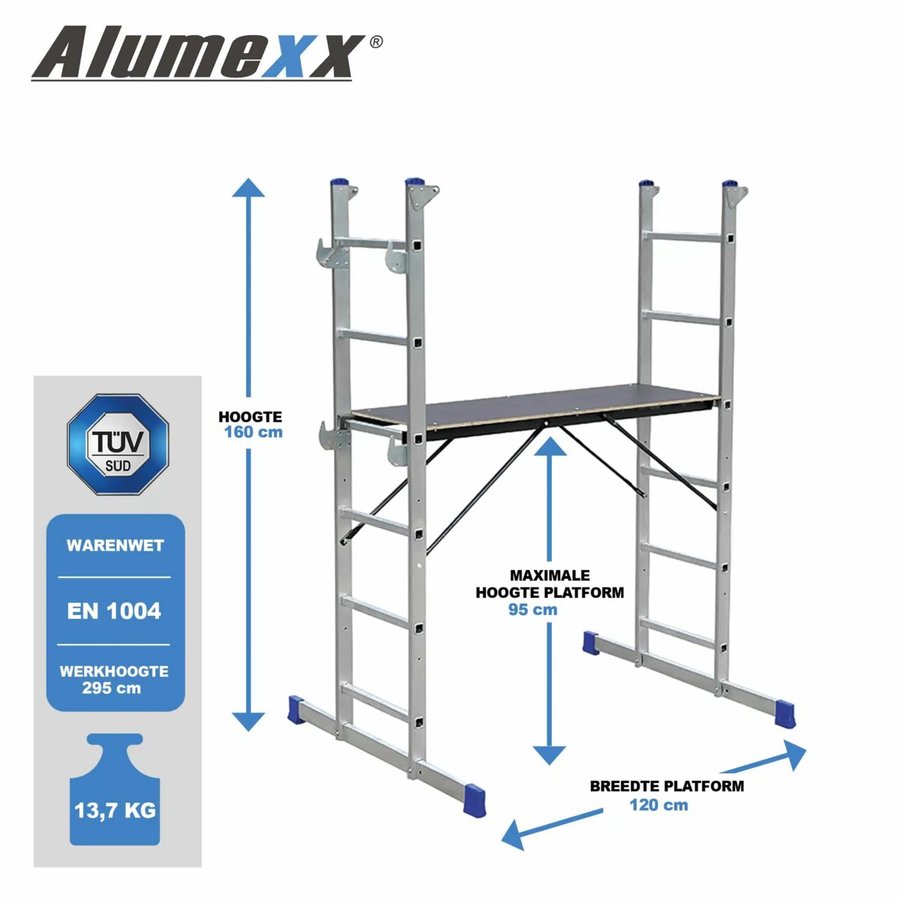 Alumexx Leitergerüst - Allrounder