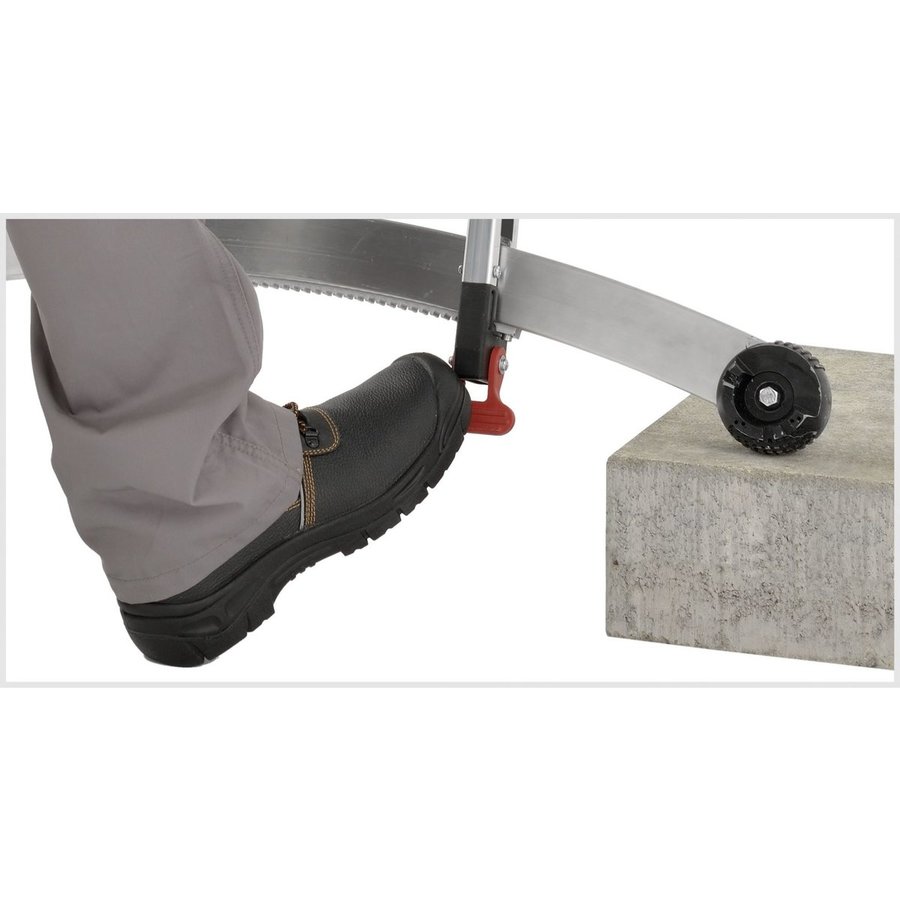 Hymer ALU-PRO Mehrzweckleiter, dreiteilig mit Smart-Base® 3x8