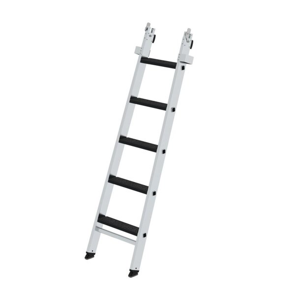 Günzburger Steigtechnik Stufen-Glasreinigerleiter Mittelteil mit clip-step R13 5 Stufen