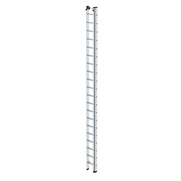 Günzburger Steigtechnik Sprossen-Schiebeleiter 2-teilig ohne Traverse 2x20 Sprossen