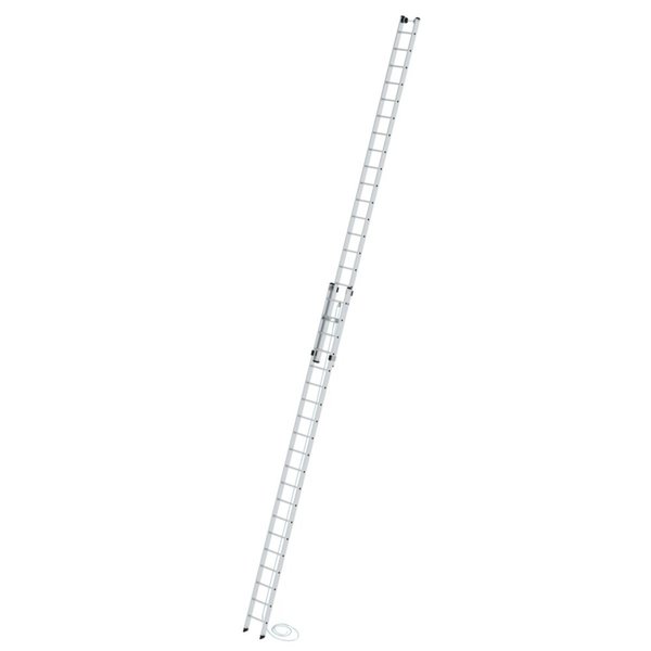 Günzburger Steigtechnik Sprossen-Seilzugleiter 2-teilig ohne Traverse 2x20 Sprossen
