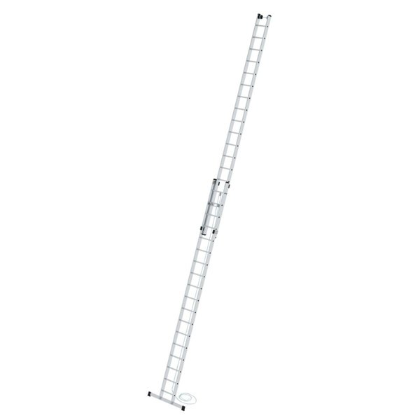 Günzburger Steigtechnik Sprossen-Seilzugleiter 2-teilig mit Standard-Traverse 2x18 Sprossen