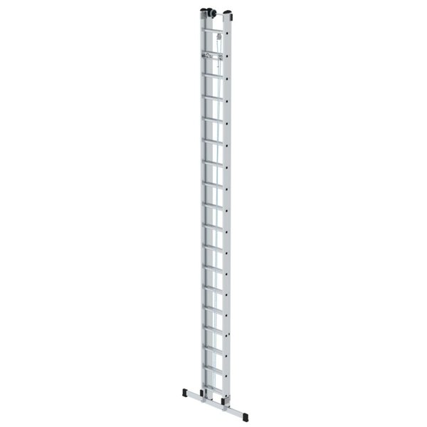 Günzburger Steigtechnik Sprossen-Seilzugleiter 2-teilig mit Standard-Traverse 2x18 Sprossen