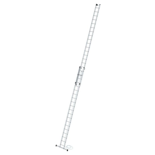 Günzburger Steigtechnik Sprossen-Seilzugleiter 2-teilig mit Standard-Traverse 2x20 Sprossen