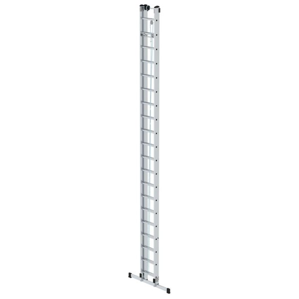 Günzburger Steigtechnik Sprossen-Seilzugleiter 2-teilig mit Standard-Traverse 2x20 Sprossen