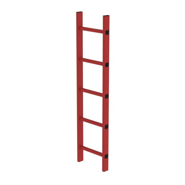 Günzburger Steigtechnik Schachtleiter GFK 300mm Lichte Weite 5 Sprossen