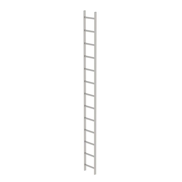 Günzburger Steigtechnik Schachtleiter Edelstahl V4A 300mm Lichte Weite 13 Sprossen