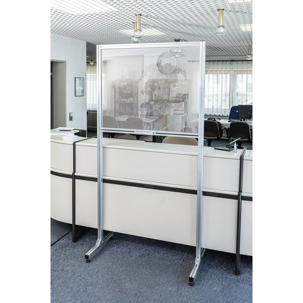 Günzburger Steigtechnik Trennwand aus Plexiglas Typ 1