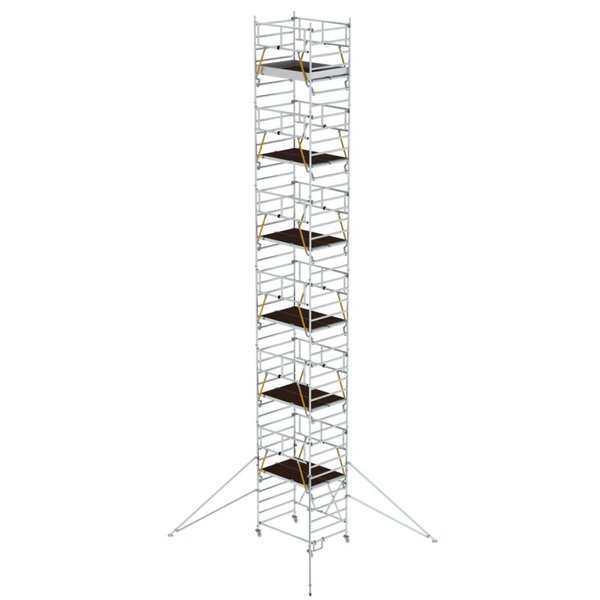 Günzburger Steigtechnik Klappgerüst SG 1,35 x 1,80 m mit Ausleger Plattformhöhe 11,88 m