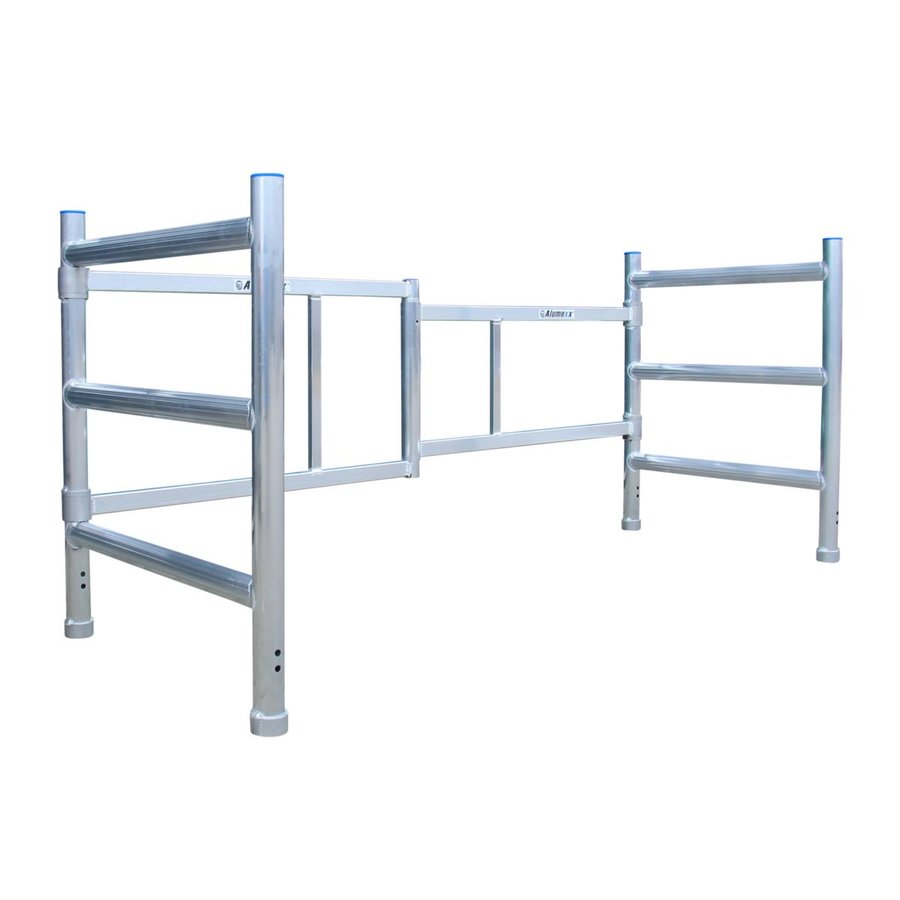 Alumexx 3 sprossige Falteinheit 75x190