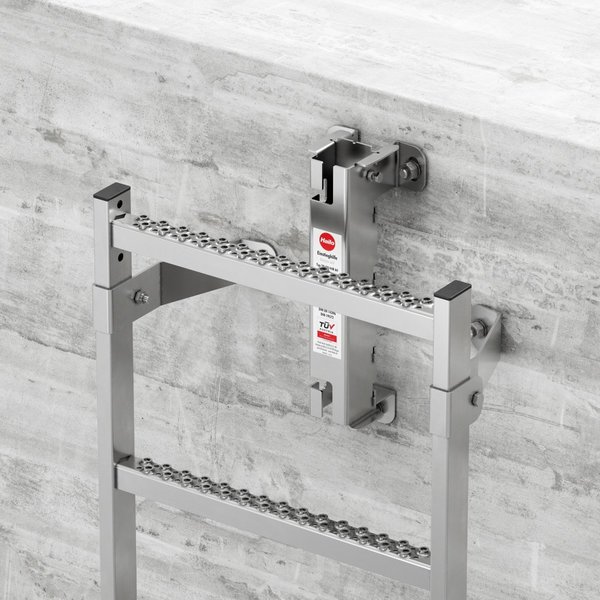 Hailo Professional Führungshülse quadratisch 50x50 mm Edelstahl 1.4571