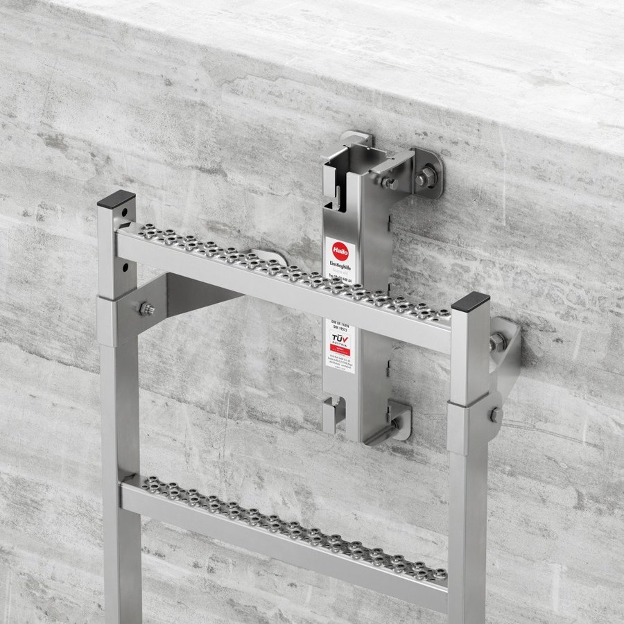 Hailo Professional Führungshülse quadratisch 50x50 mm Edelstahl 1.4301