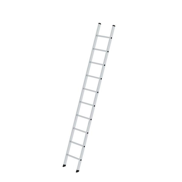 Günzburger Steigtechnik Sprossen-Anlegeleiter ohne Traverse 10 Sprossen