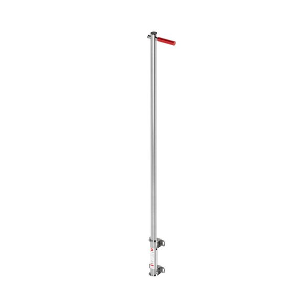 Hailo Professional Einstieghilfe zur Wandmontage mit Hülse rund Ø44 mm Edelstahl 1.4571