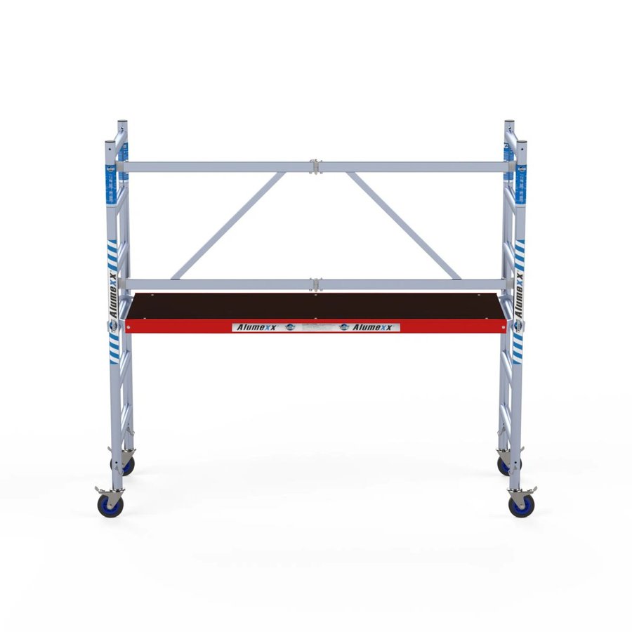 Alumexx Zimmergerüst - Faltgerüst Smart Red Arbeitshöhe bis 3,0m