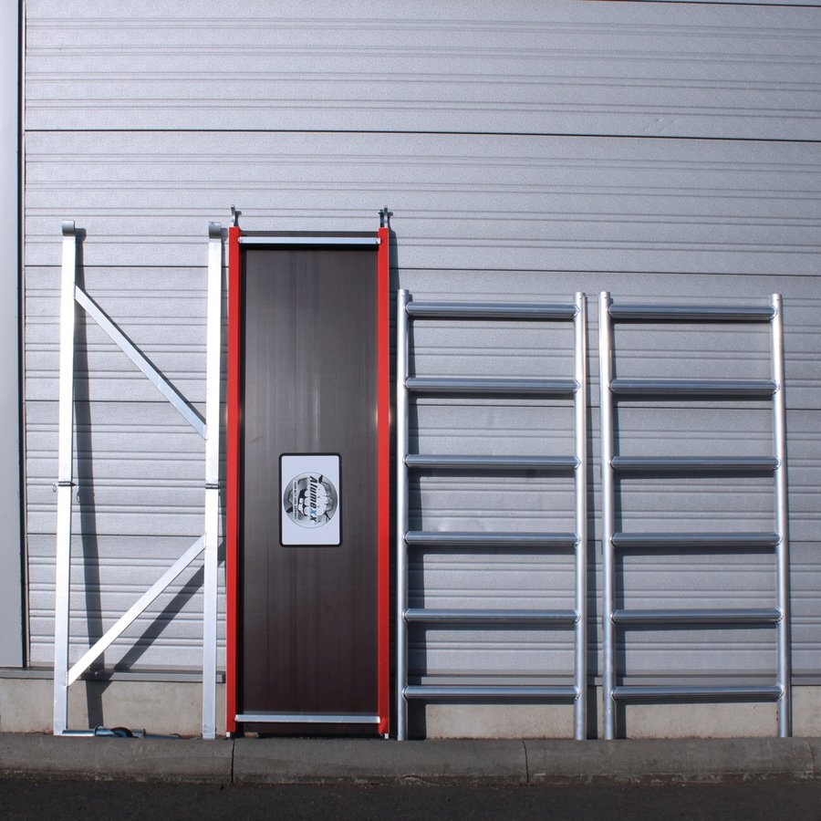 Alumexx Zimmergerüst - Faltgerüst Smart Red Arbeitshöhe bis 3,0m