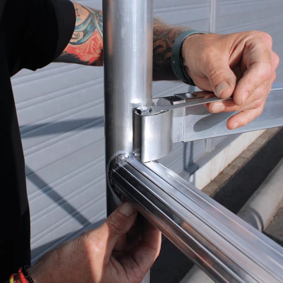 Alumexx Zimmergerüst - Faltgerüst Smart Red Arbeitshöhe bis 3,0m