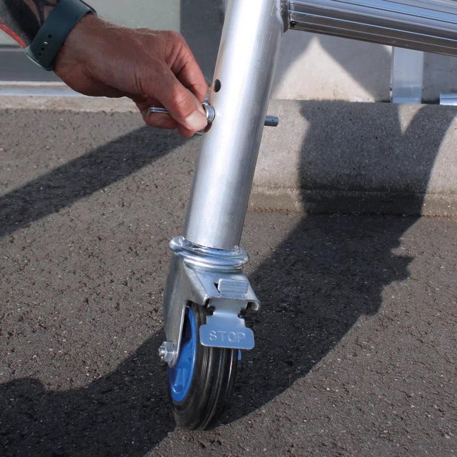 Alumexx Zimmergerüst - Faltgerüst Smart Red Arbeitshöhe bis 3,0m