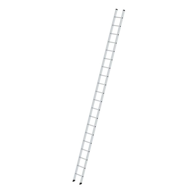 Günzburger Steigtechnik Sprossen-Anlegeleiter 350mm breit ohne Traverse 20 Sprossen