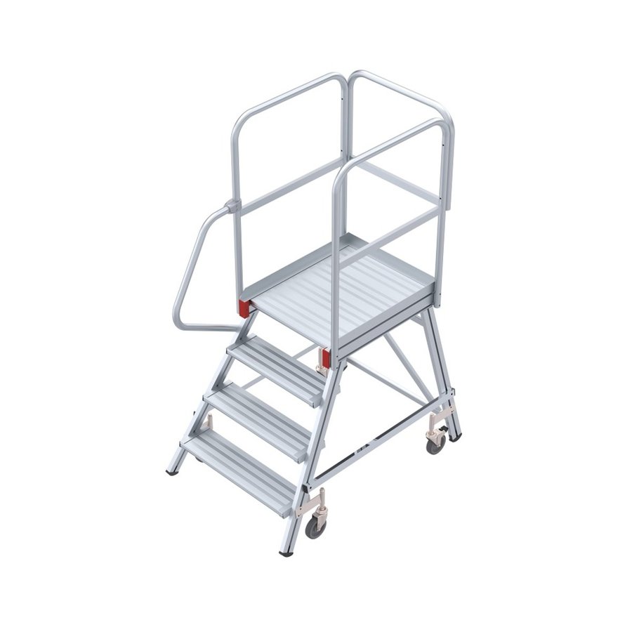 Euroline Treppengeländer einseitig passend für Mobile Podesttreppe 515/516 Größe 4