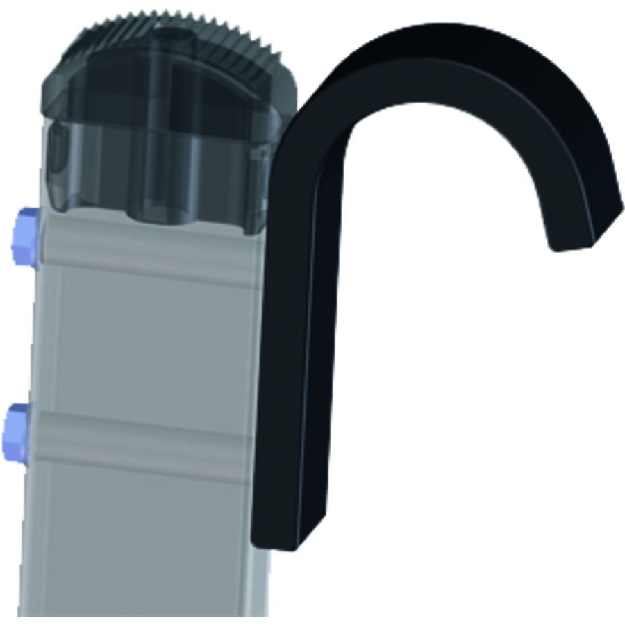 ZARGES Auflegehaken mit Kunststoffüberzug für Führungsschiene bis ø 50 mm