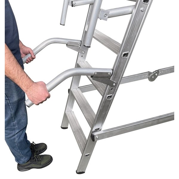 Euroline Schubkarrengriff für Plattform und Podestleitern Nr. 32677, 32777 und 32778