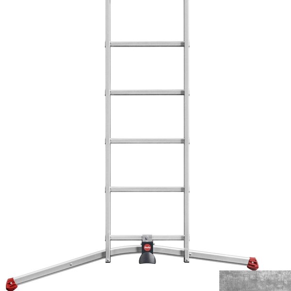 Hailo S100 ProfiLOT Die 3-teilige Alu-Kombileiter mit LOT-System 3x12 Sprossen