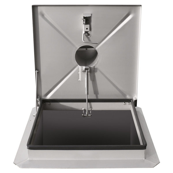 Hailo Professional HS1 Schachtabdeckung aus Edelstahl mit Entlüftung 600x600