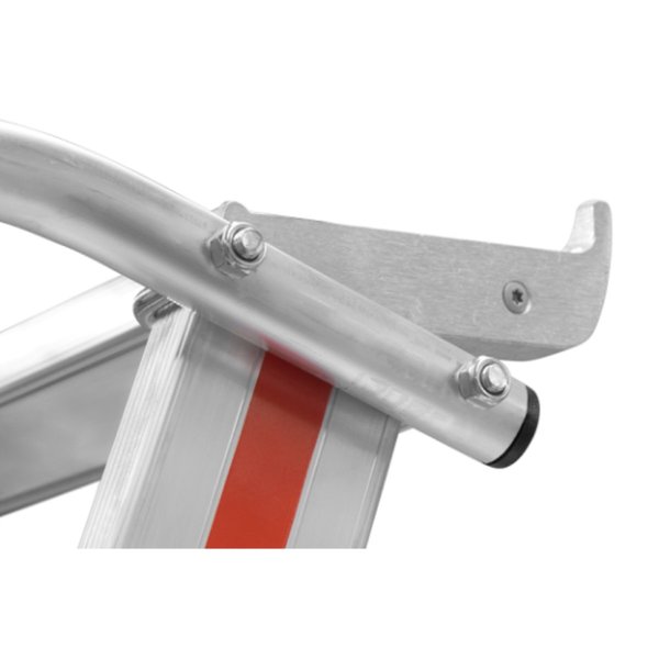 Hymer Plattformleiter R13 mit Kipprollen und langem Handlauf 12