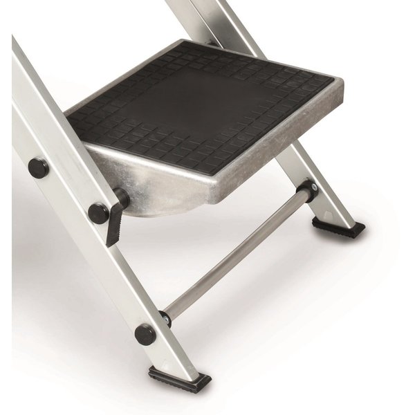 Euroline Alu-Sicherheitstreppe klappbar ohne Sicherheitsbügel Nr. 333 1x2