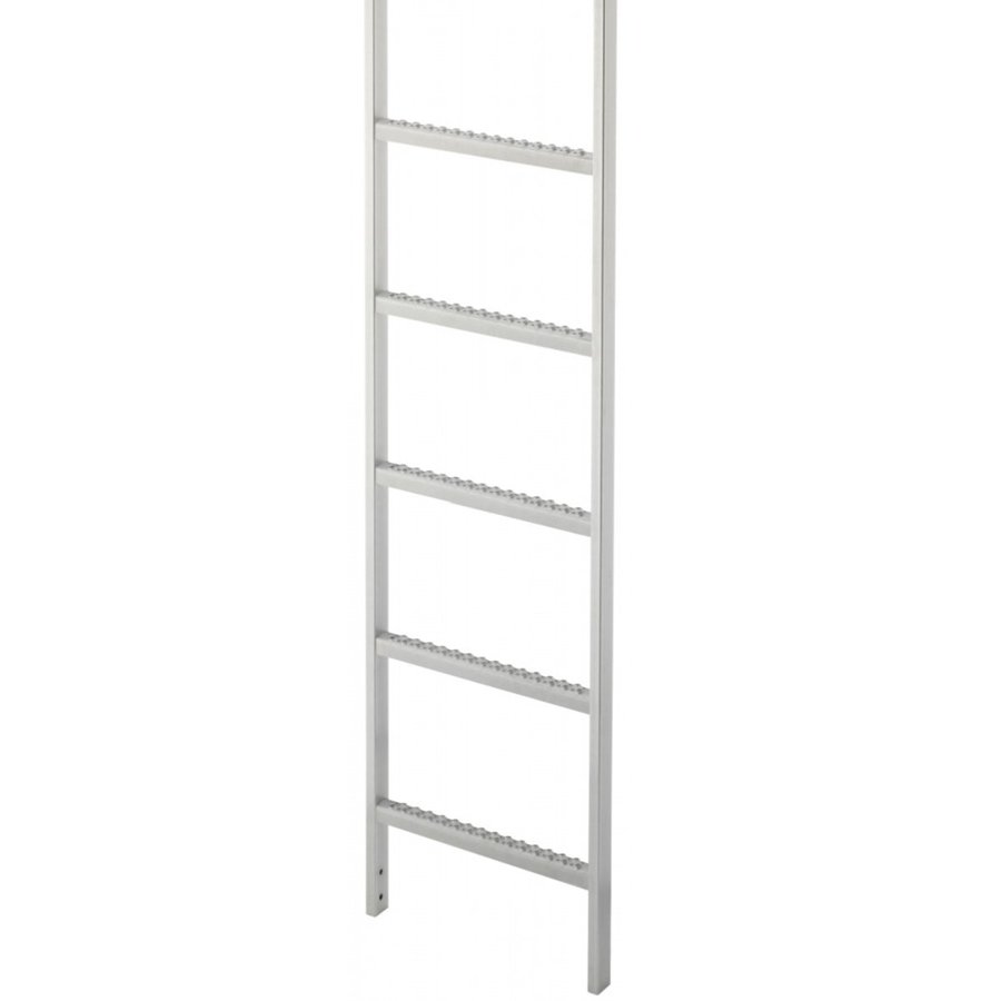 Hailo Professional Schachtleiter LW 400, Edelstahl 1.4301 1,96 m | 7 Sprossen