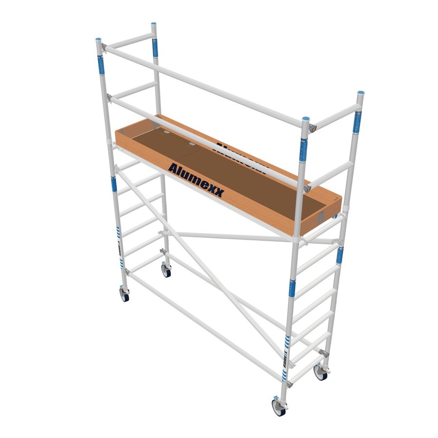 Alumexx ALX Basic Line Rollgerüst 75x190 Arbeitshöhe 4,2 m