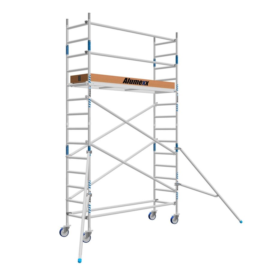 Alumexx ALX Basic Line Rollgerüst 75x190 Arbeitshöhe 5,2 m