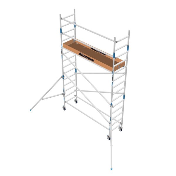 Alumexx ALX Basic Line Rollgerüst 75x190 Arbeitshöhe 5,2 m