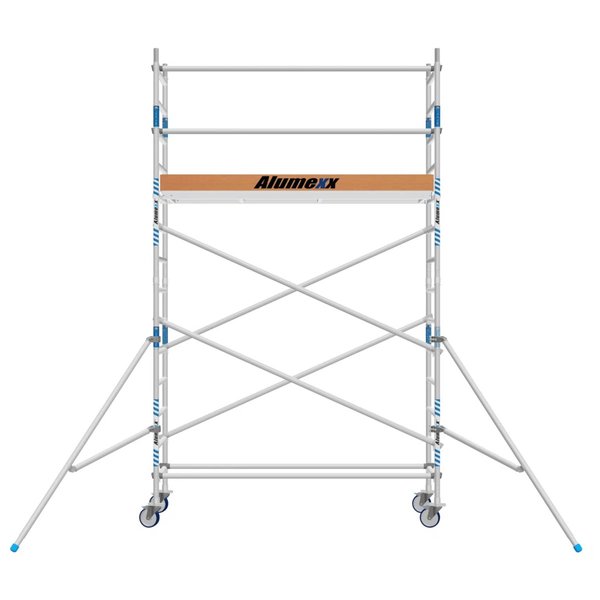 Alumexx ALX Basic Line Rollgerüst 75x190 Arbeitshöhe 5,2 m