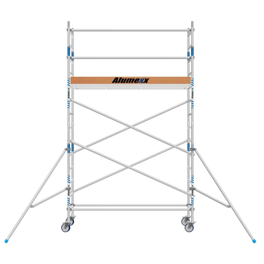 Alumexx ALX Basic Line Rollgerüst 75x190 Arbeitshöhe 5,2 m