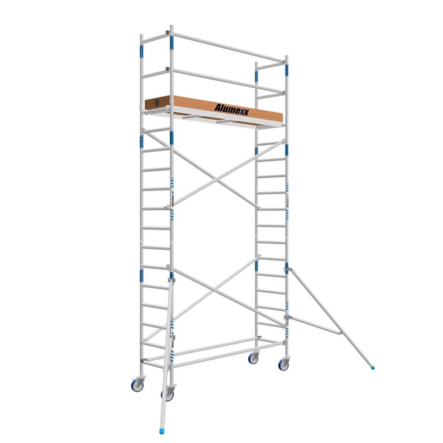 Alumexx ALX Basic Line Rollgerüst 75x190 Arbeitshöhe 6,2 m