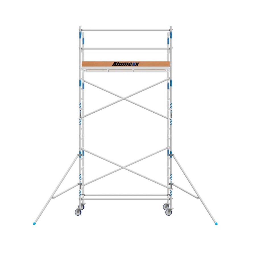 Alumexx ALX Basic Line Rollgerüst 75x190 Arbeitshöhe 6,2 m