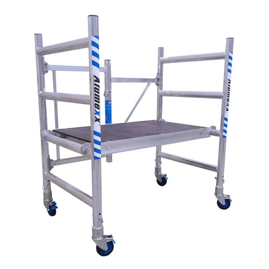 Alumexx ALX A-Up 1.0 Mini-Zimmergerüst Arbeitshöhe 2,50 m