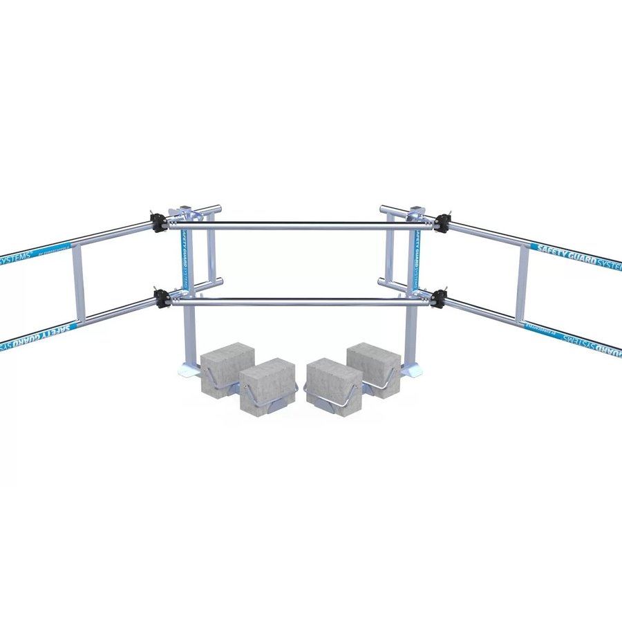 ASC Group SGS-Dachrandsicherung Kupplungsset Set = 2 Stück